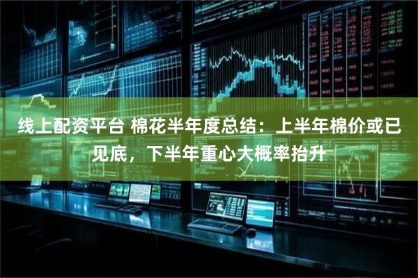 线上配资平台 棉花半年度总结：上半年棉价或已见底，下半年重心大概率抬升