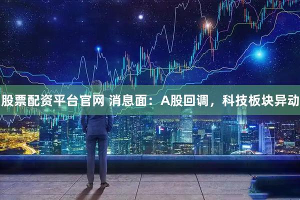 股票配资平台官网 消息面：A股回调，科技板块异动